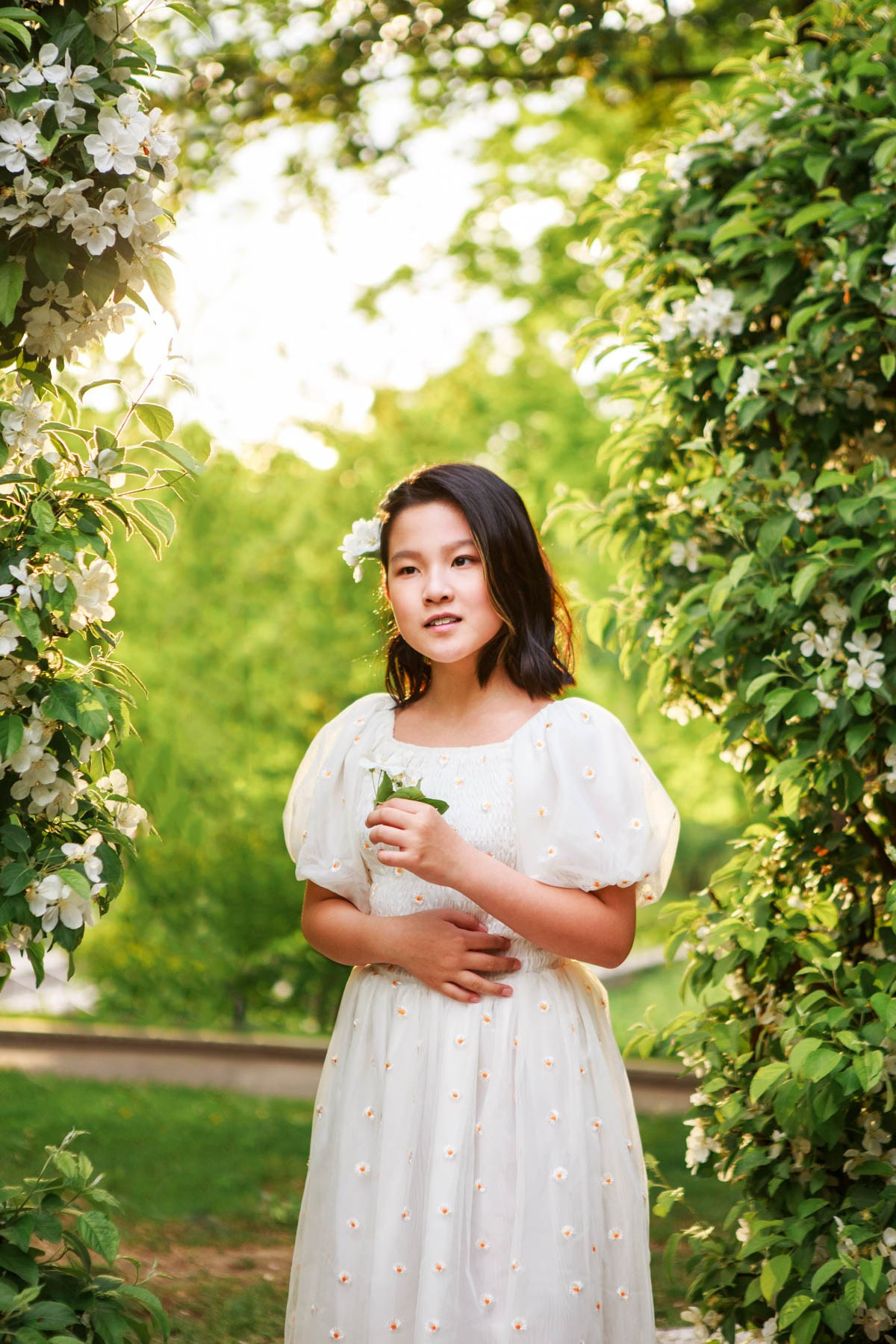 Весеннее цветение в парках. Семейный и детский фотограф в Москве Мария Быкова