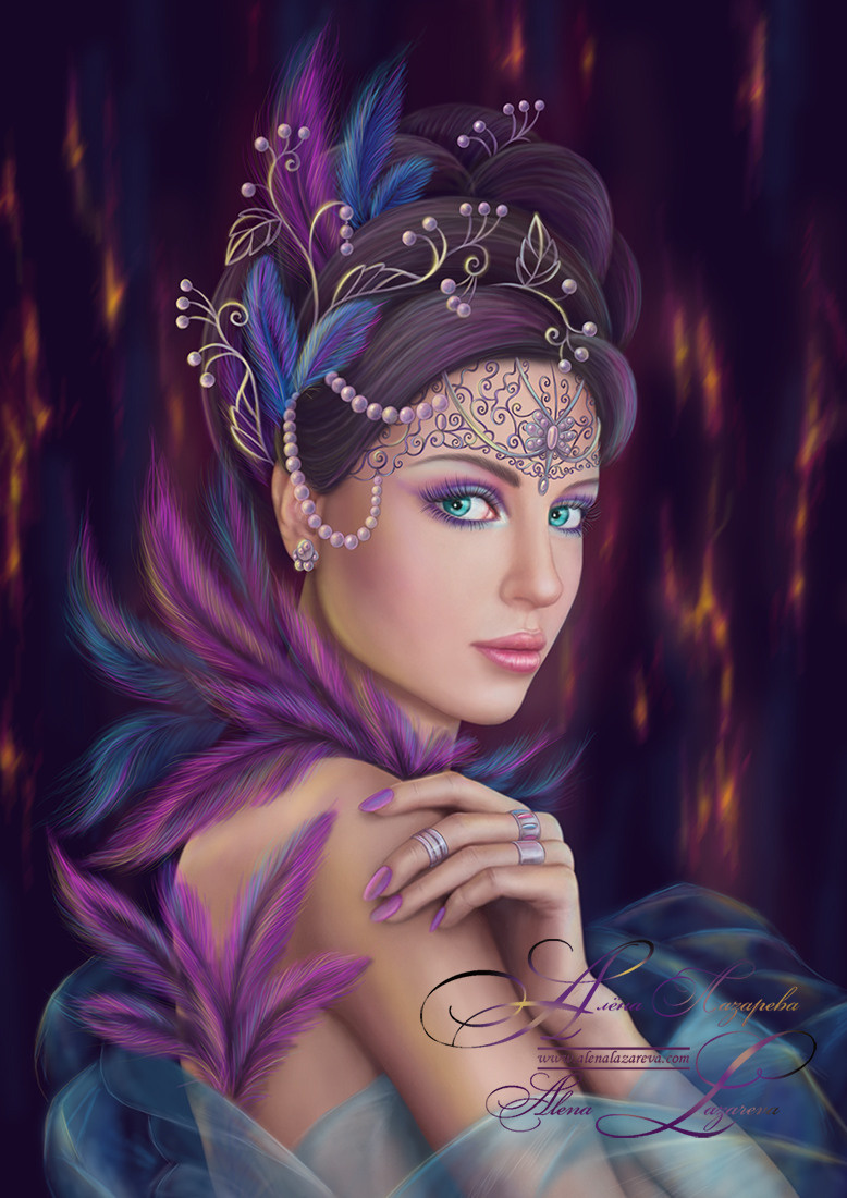 Иллюстрации Алёны Лазаревой. Раскраски Алёны Лазаревой