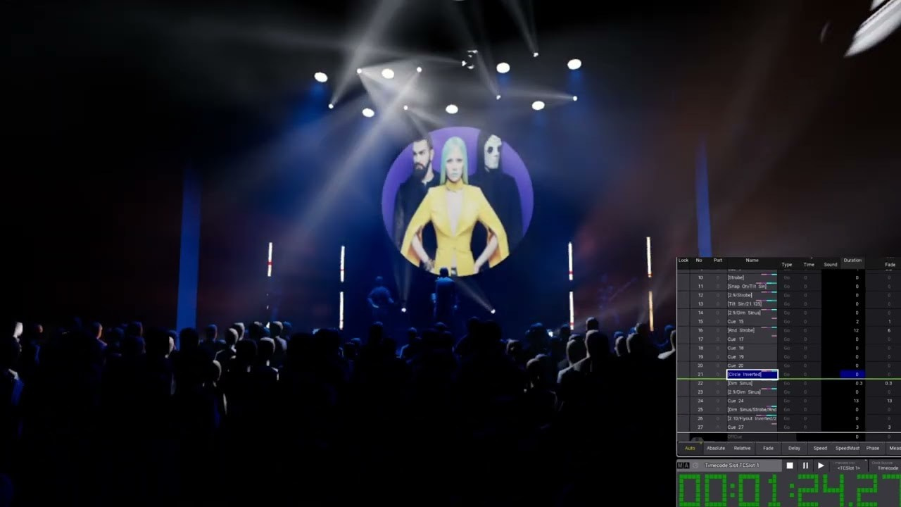 Show. Художник по свету Егор Сапожников