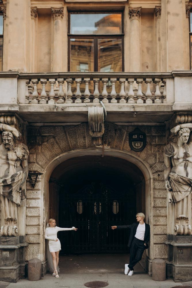 Саша и Вика | Дворец бракосочетания 1. Свадебный и love story фотограф в Санкт-Петербурге