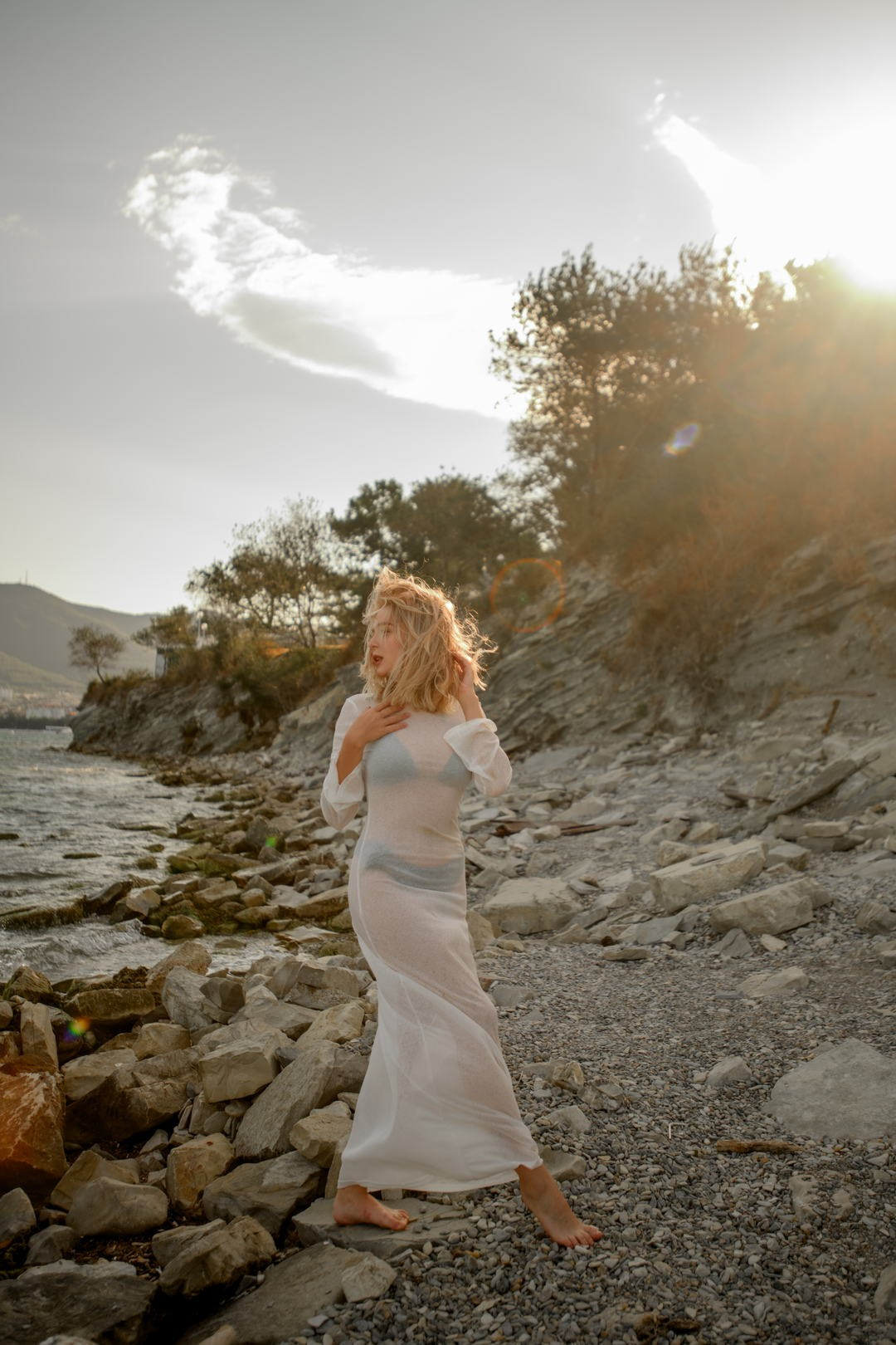 Индивидуальная фотосессия Анастасия на пляже Метрополь — фотограф Жанна Шестопалова