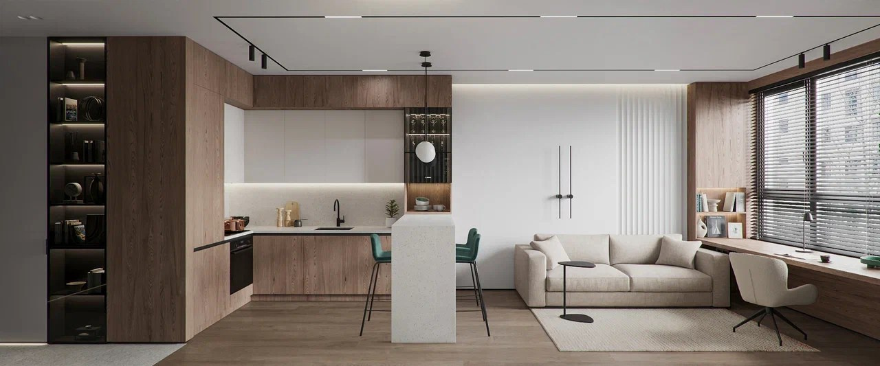 ЖК Life Варшавская. AUTHŌR INTERIORS