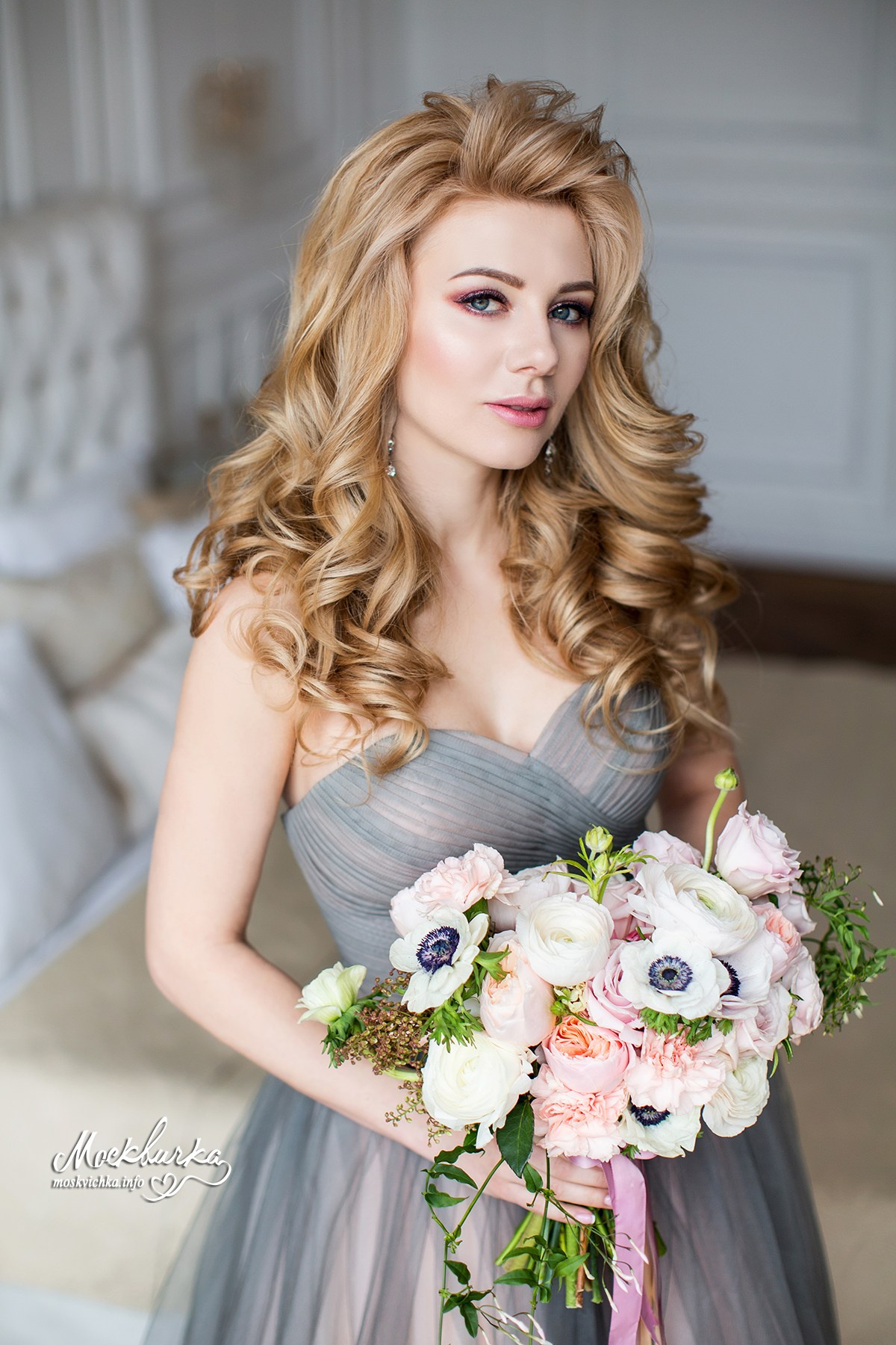 Вечерние образы. Прически и макияж на свадьбу, фотосессию, корпоратив от стилиста Кандаловой Елены в Москве, Домодедово