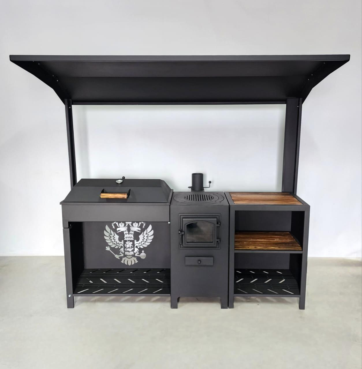 Джета с крышкой барбекю. Купить / заказать мангал для дома в Краснодаре от производителя «Мангал Мастер»