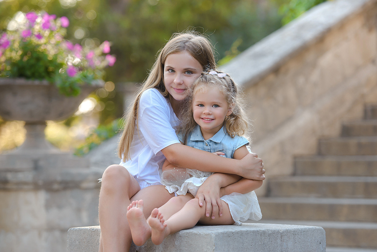 Детский фотограф Севастополь.  Фотосессия для девочек