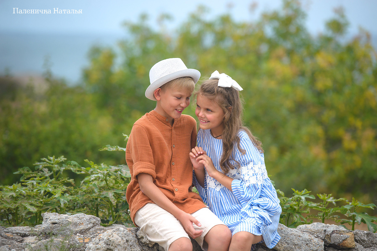 Семейный фотограф Севастополь. Фотосессия для братика и сестрички