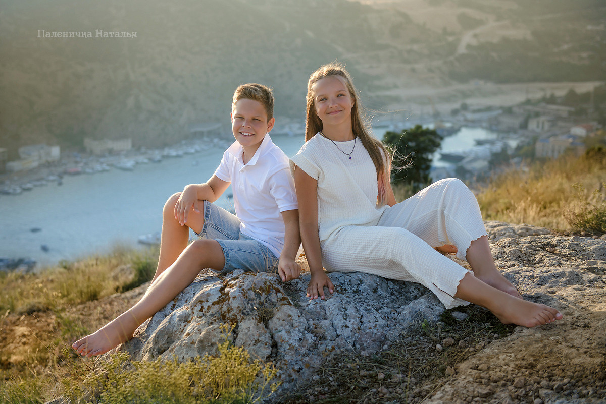Фотосессия в Балаклаве в Севастополе. Фотосъемка подростков