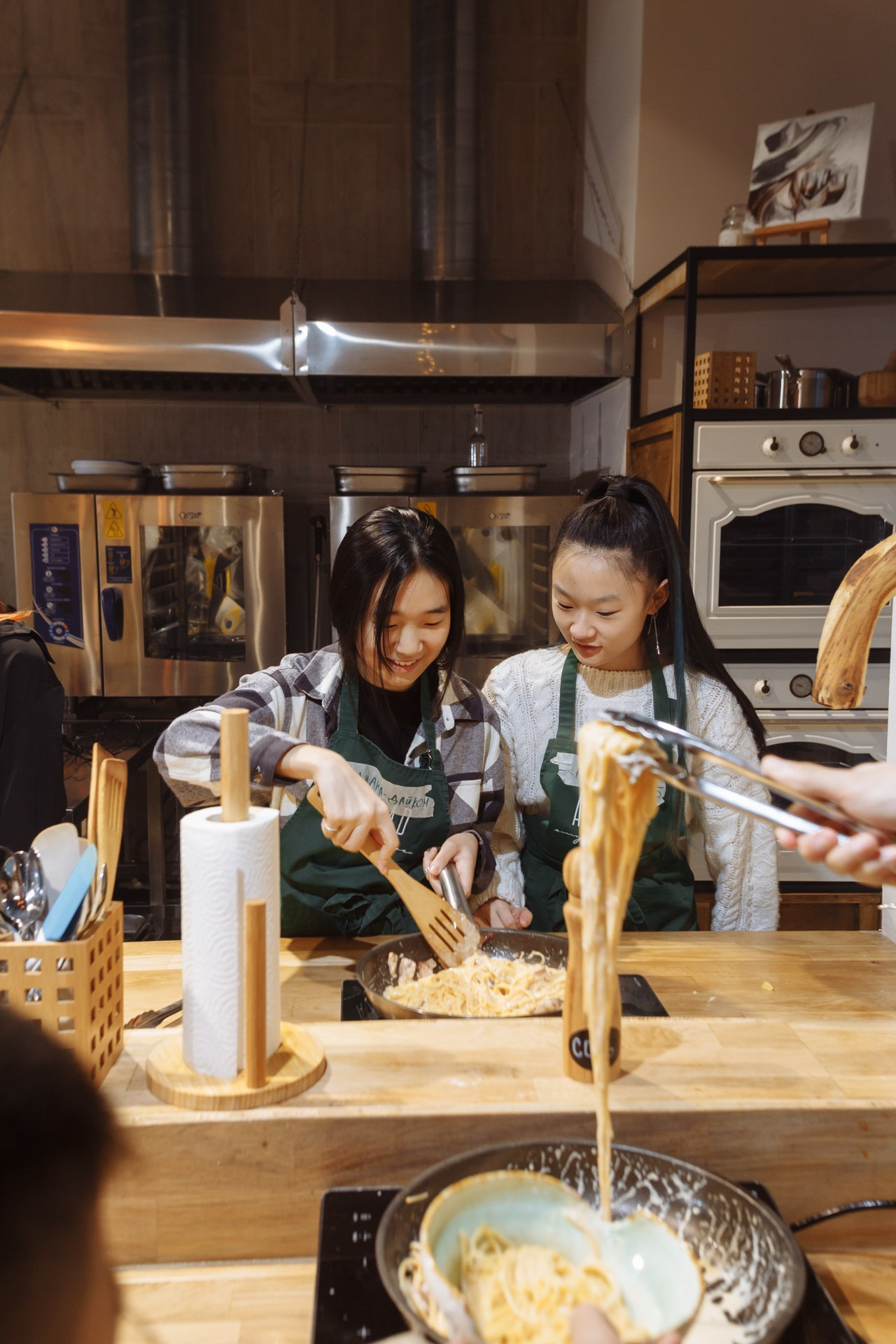 День рождения в кулинарной студии Амбар. Событийный фотограф Максим Бескоровайновнов