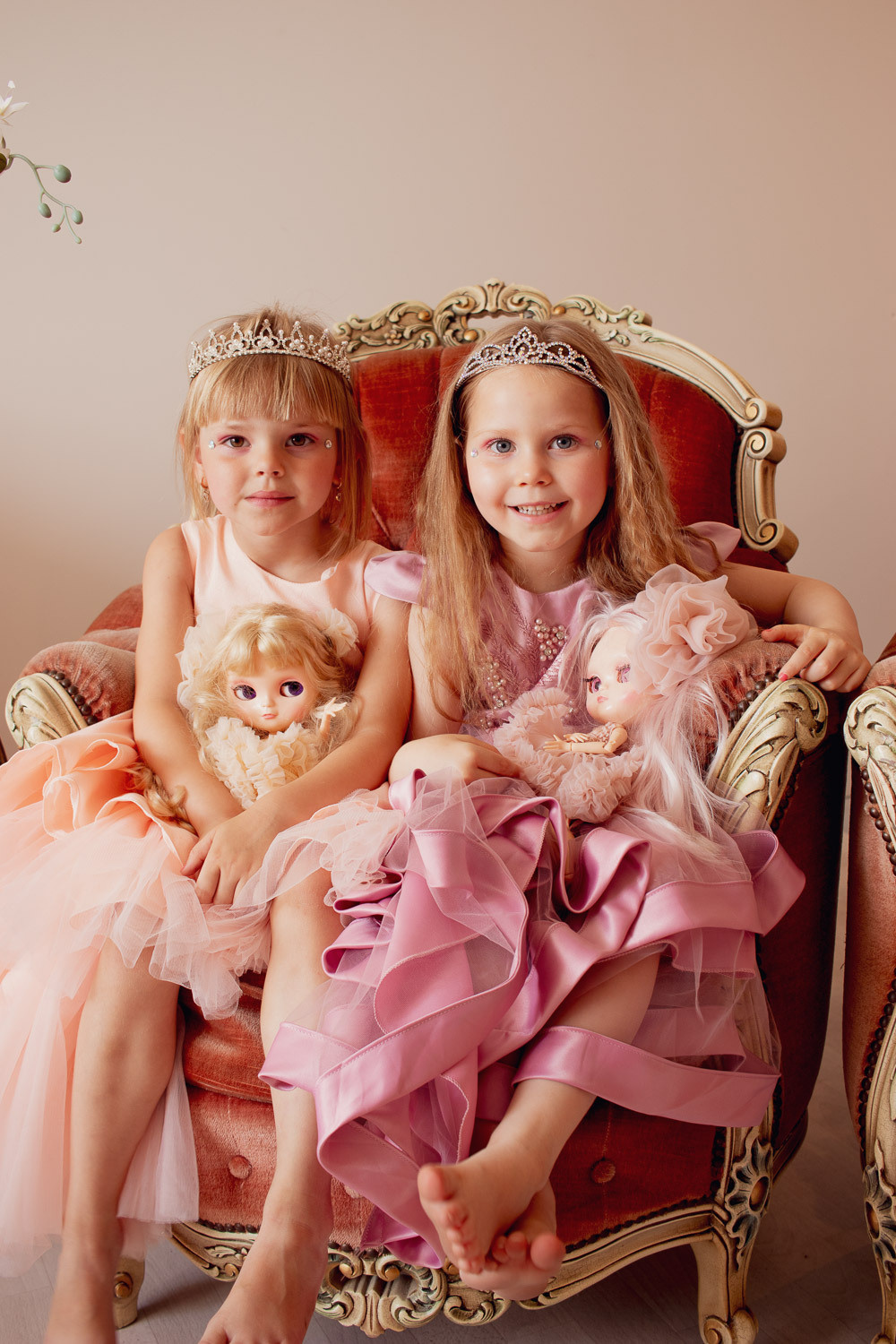 Girls party. Family, Children and Business photographer in Belgium