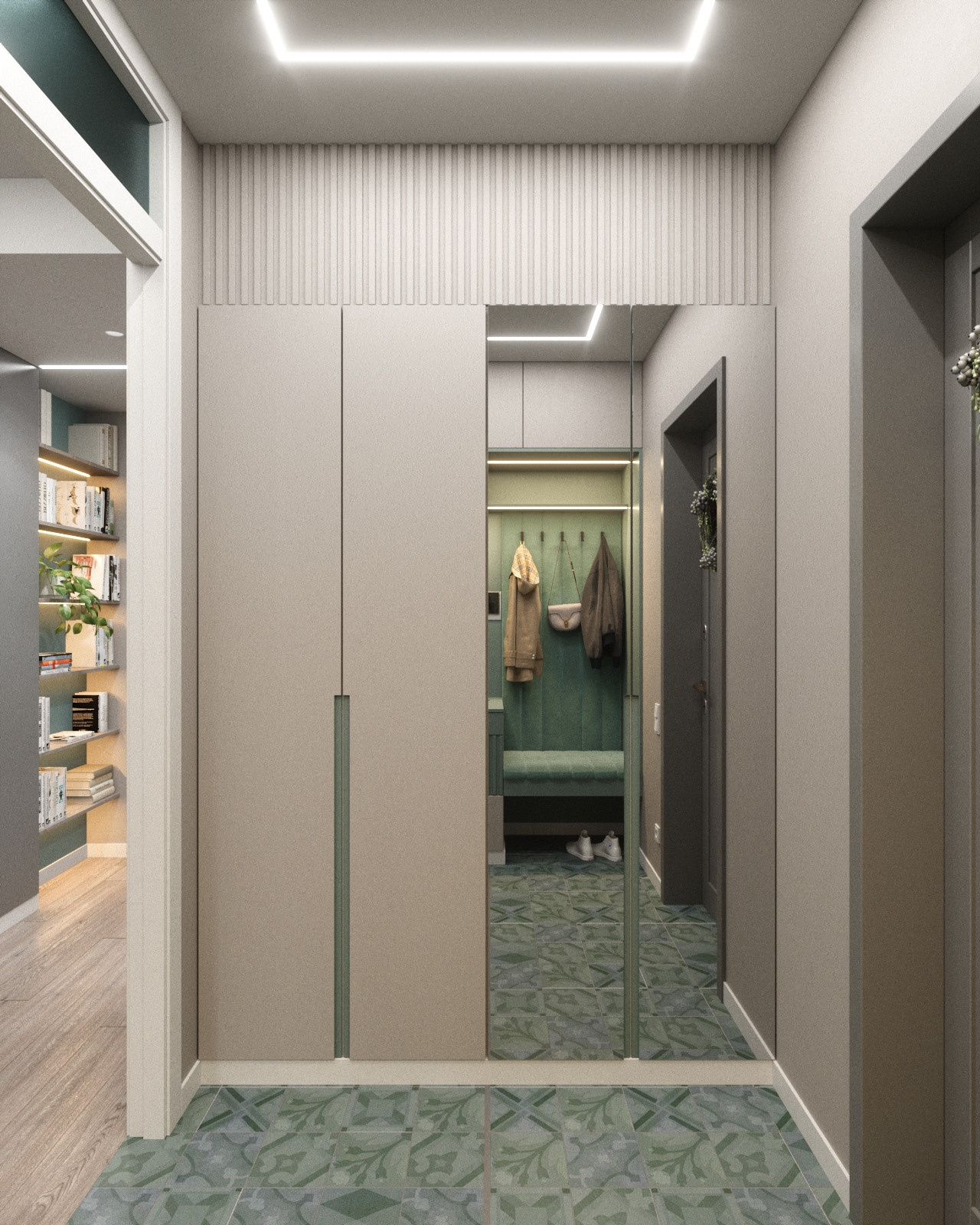 Люмен. Квартира 130 м². Мастерская интерьеров Светланы Куксовой. Дизайн и реализация