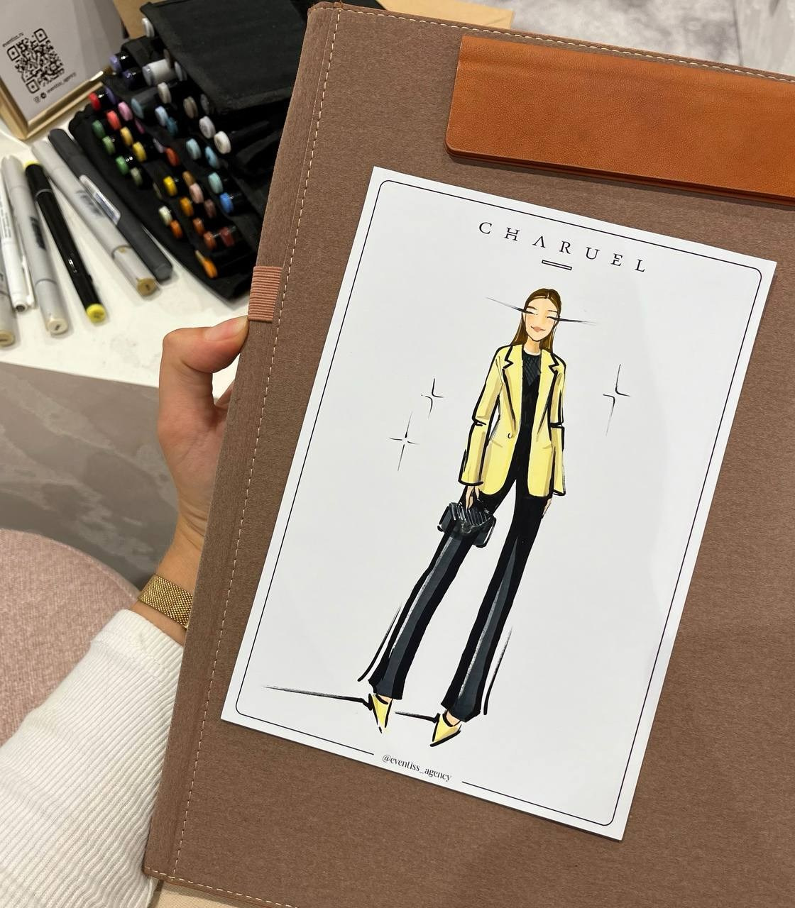 Иллюстрации для журналов и брендов