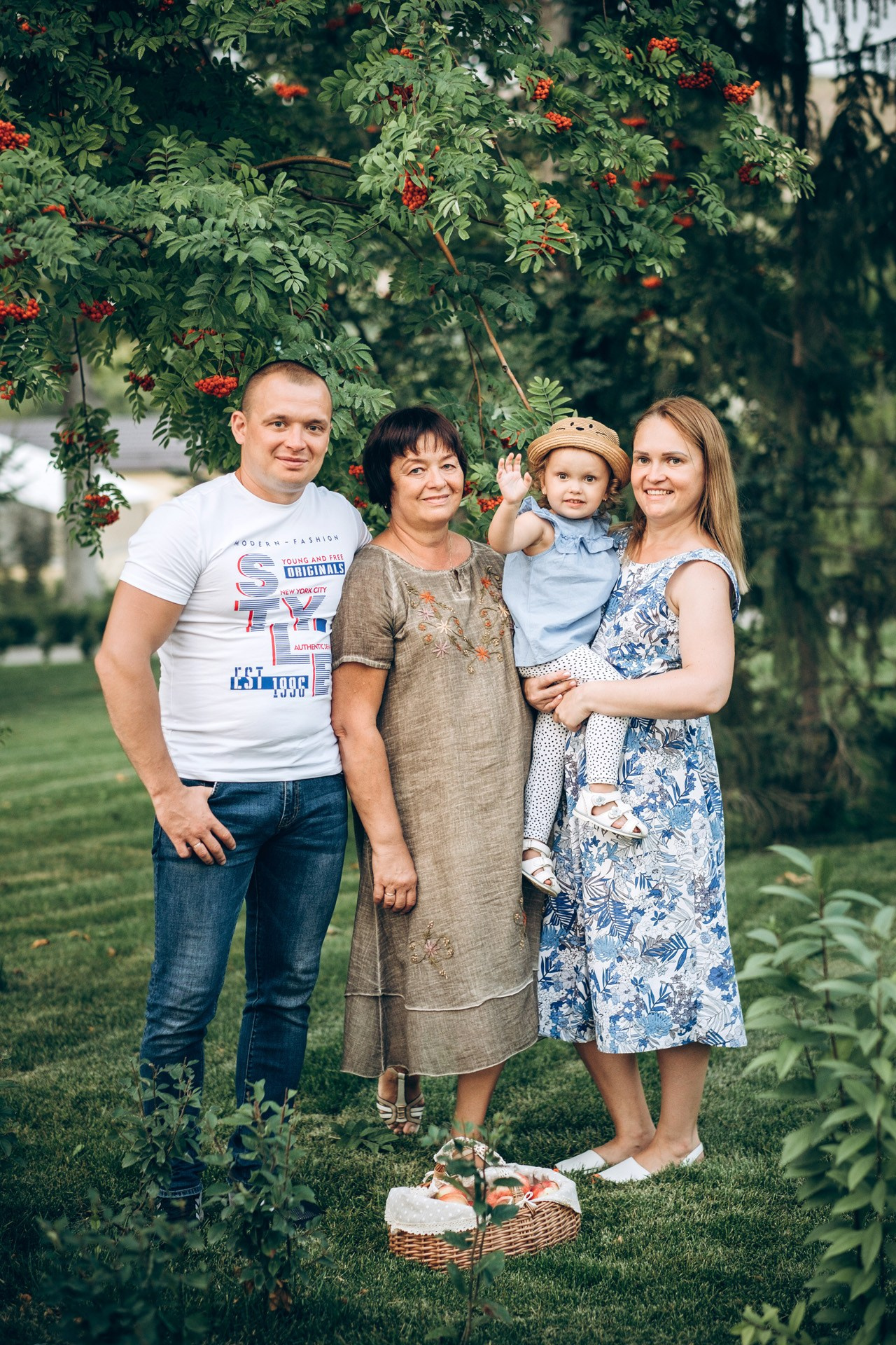 Семейная фотосессия в парке