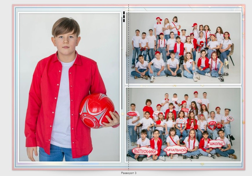 Примеры наполнения альбома. Школьный фотограф г. Чита