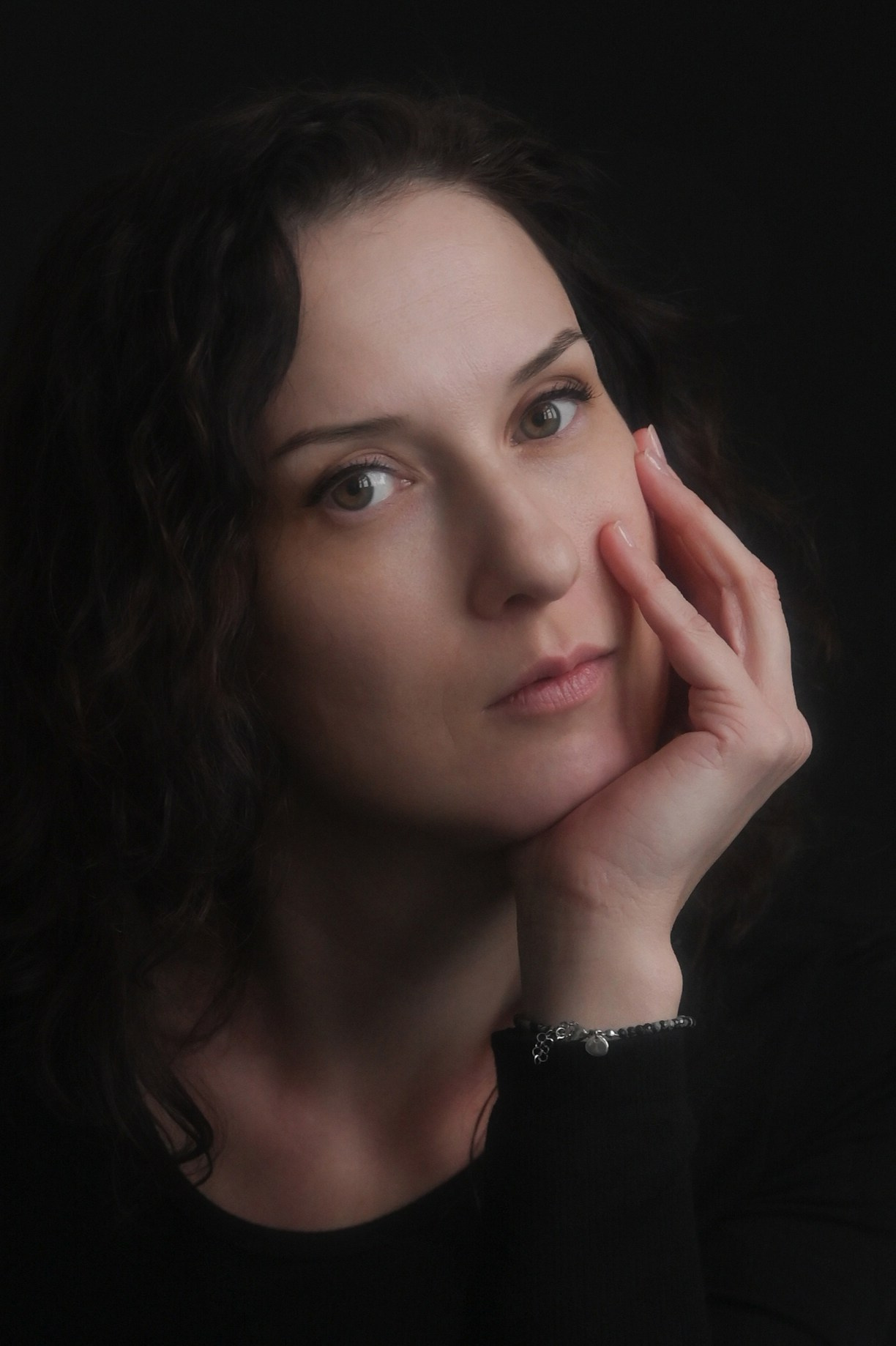 Потретная женская фотосессия. Портретный фотограф в Москве Казьмина Олеся