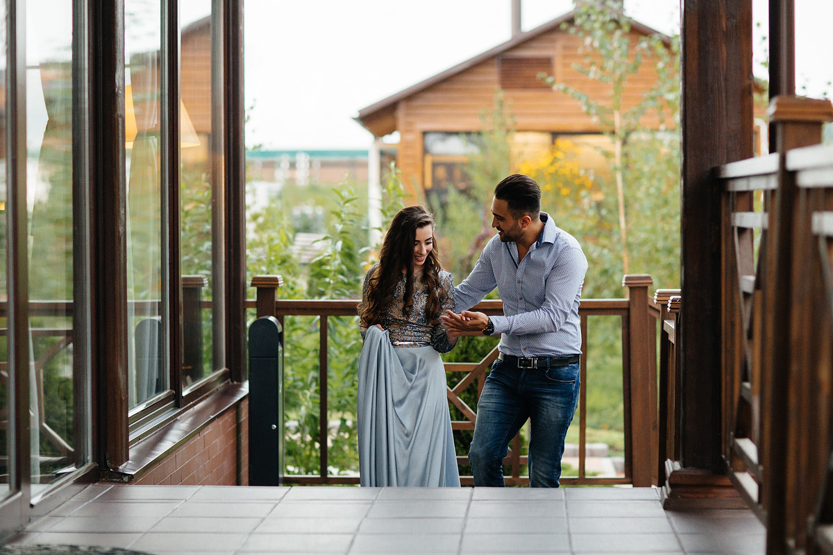 Красивая романтическая фотосессия в усадьбе Фамилия. Архитектурный и интерьерный фотограф в Краснодаре | Дмитрий Демской