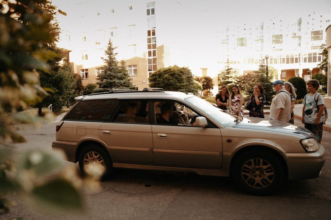 Выписка из Зеленоградского роддома. Свадебный и семейный фотограф Скрынник Светлана
