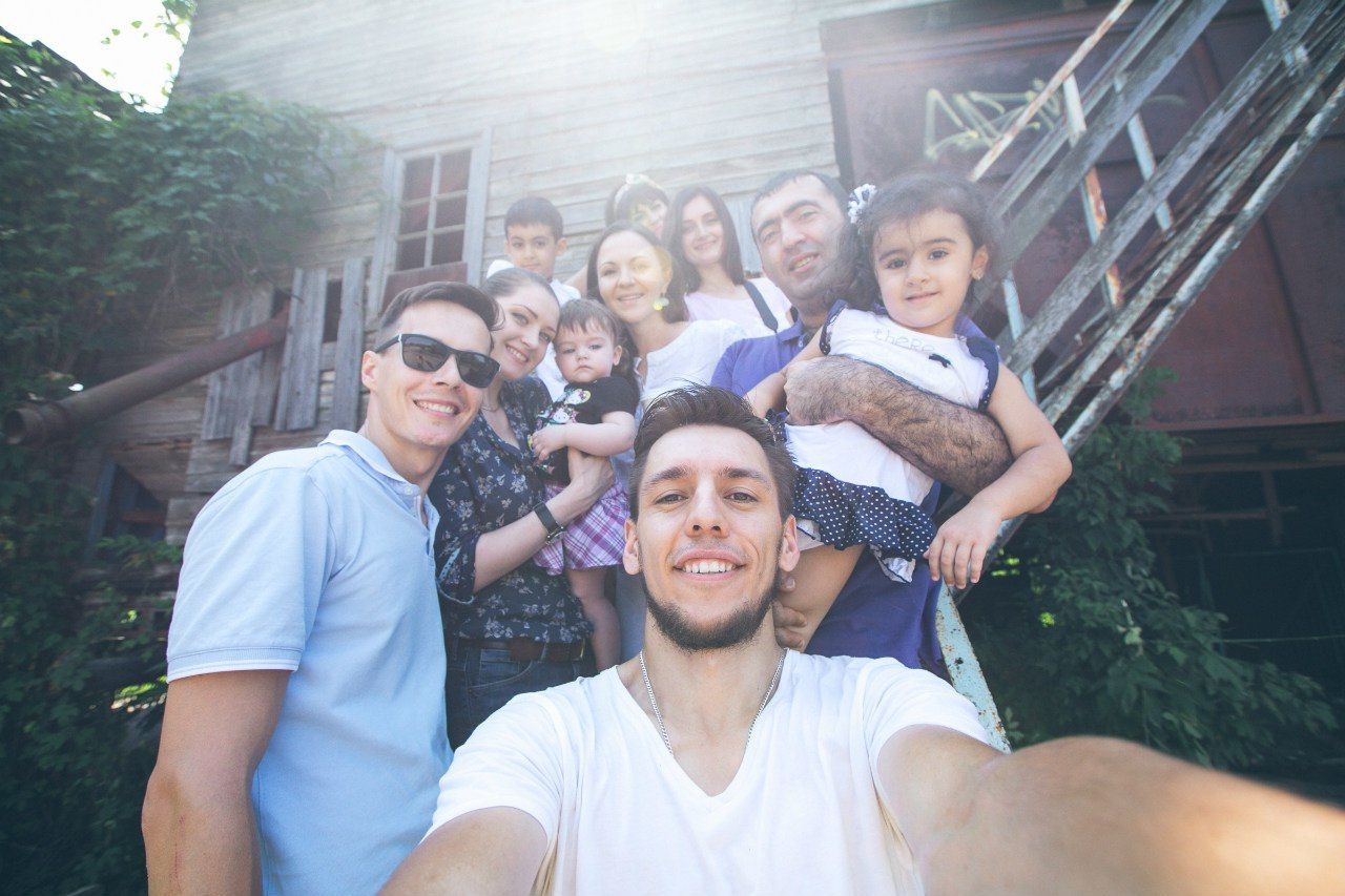 Семейная встреча. Эмиль Докторян — Свадебный и семейный фотограф в Краснодаре