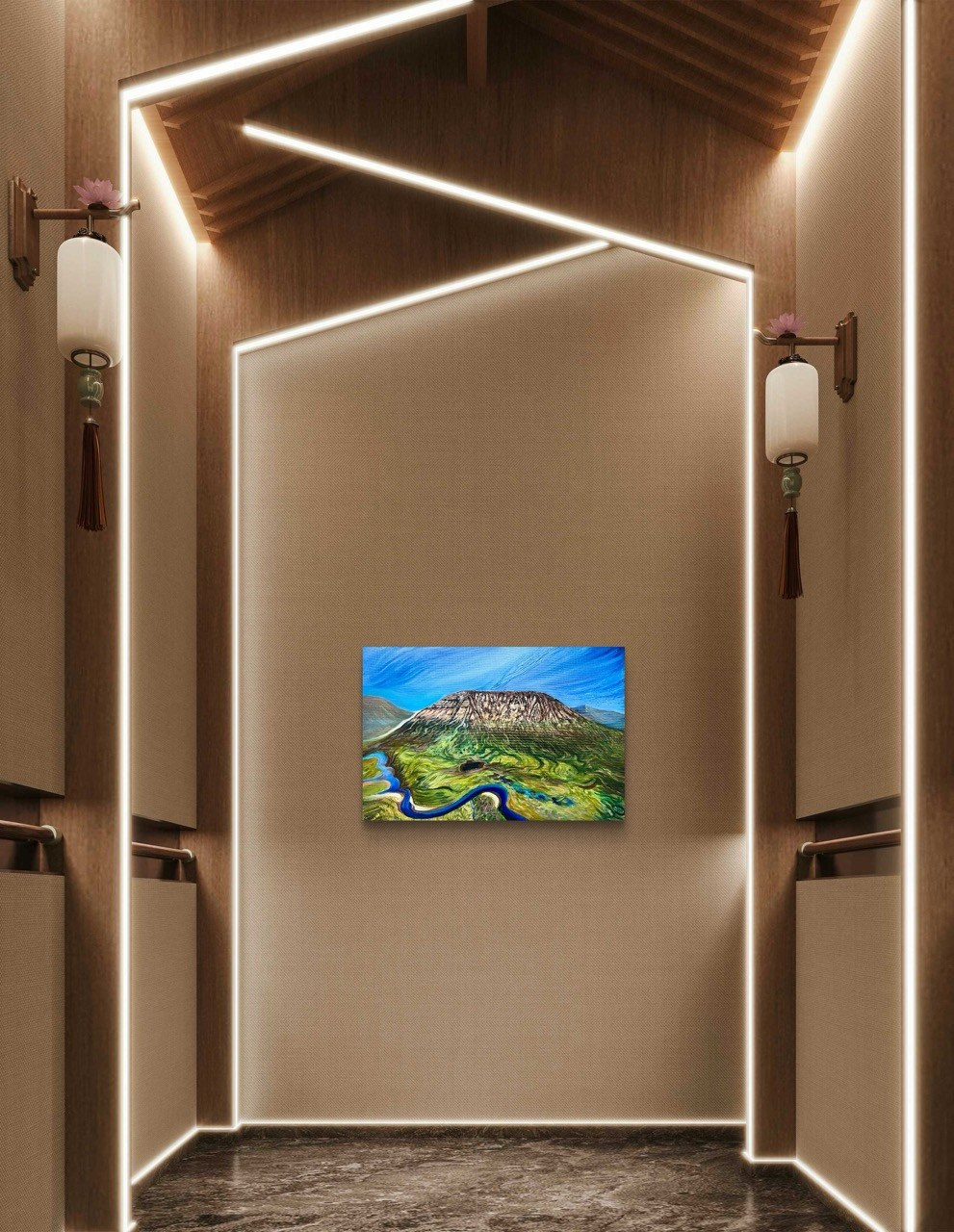 Серия «Места силы». Картины пейзаж