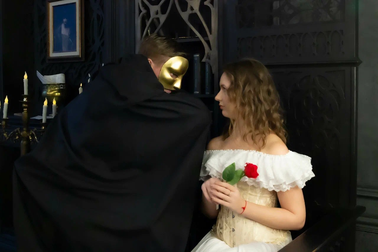 СТУДИЙНЫЙ ПРОЕКТ *ПРИЗРАК ОПЕРЫ*. Свадебный, студийный и репортажный фотограф в городе Москва