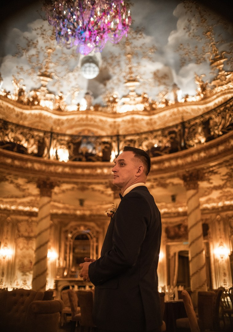 Свадебная фотосъемка в ресторане Турандот в Москве. Жуков Илья  свадебный фотограф в Москве