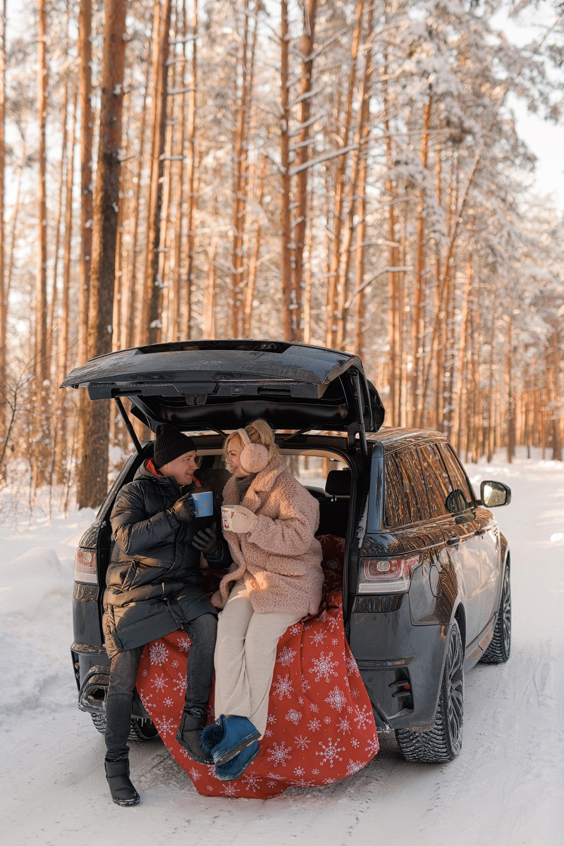 Гендер пати зимой. Свадебный и семейный фотограф Наталья Штык
