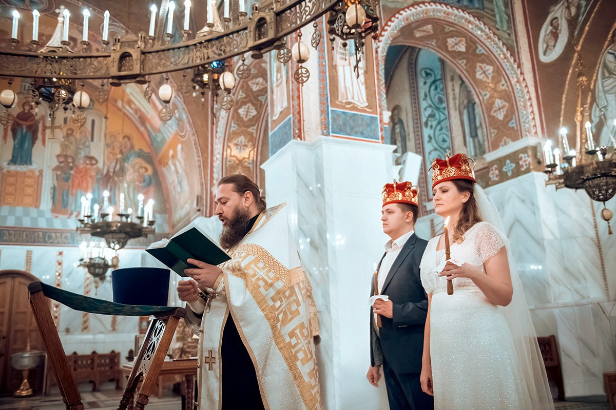 Венчание. Фотограф на крещение, венчание в Москве, в Красногорске