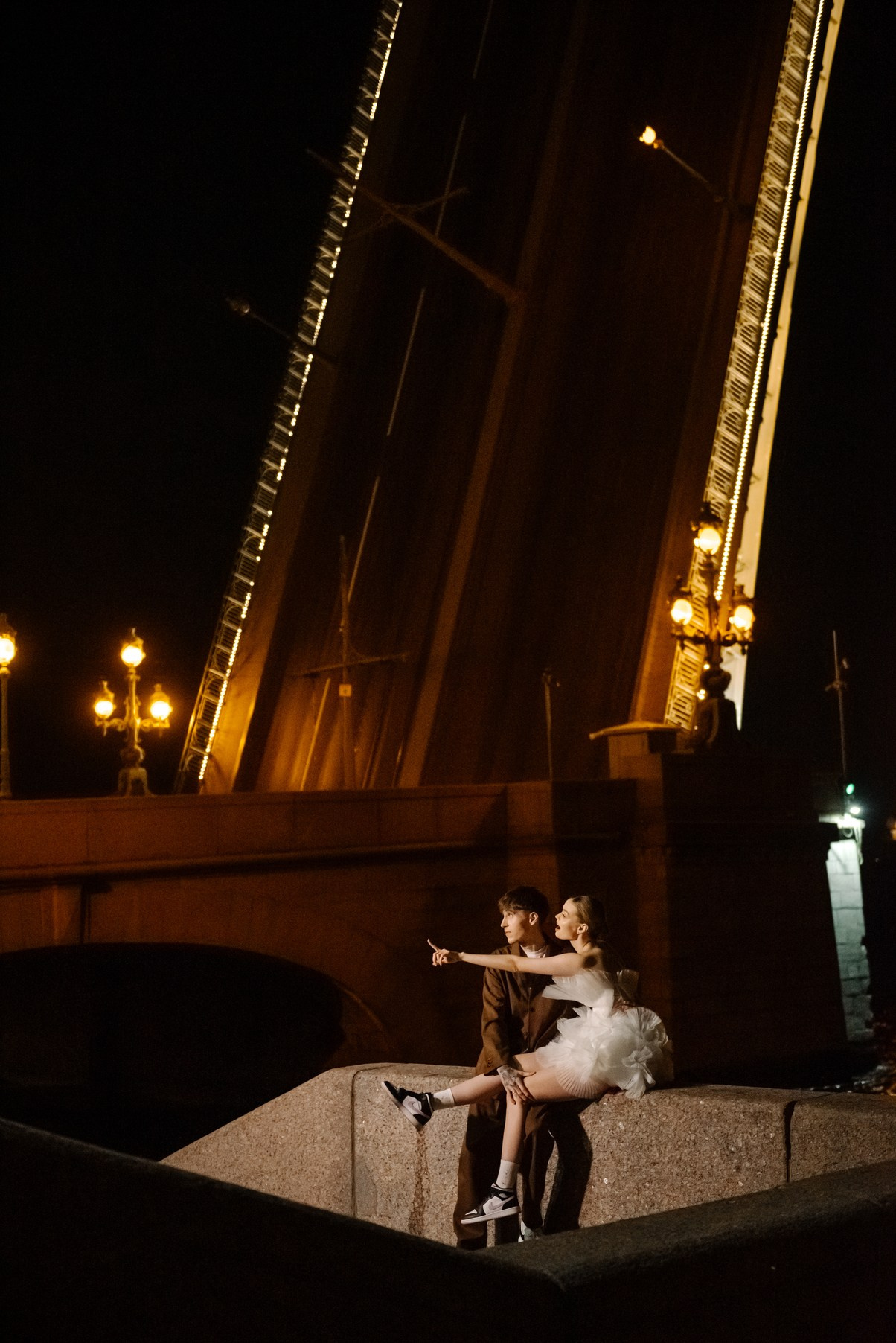 Троицкий мост. Свадебный и сеейный фотограф в Санкт-Петербурге Елена Худякова