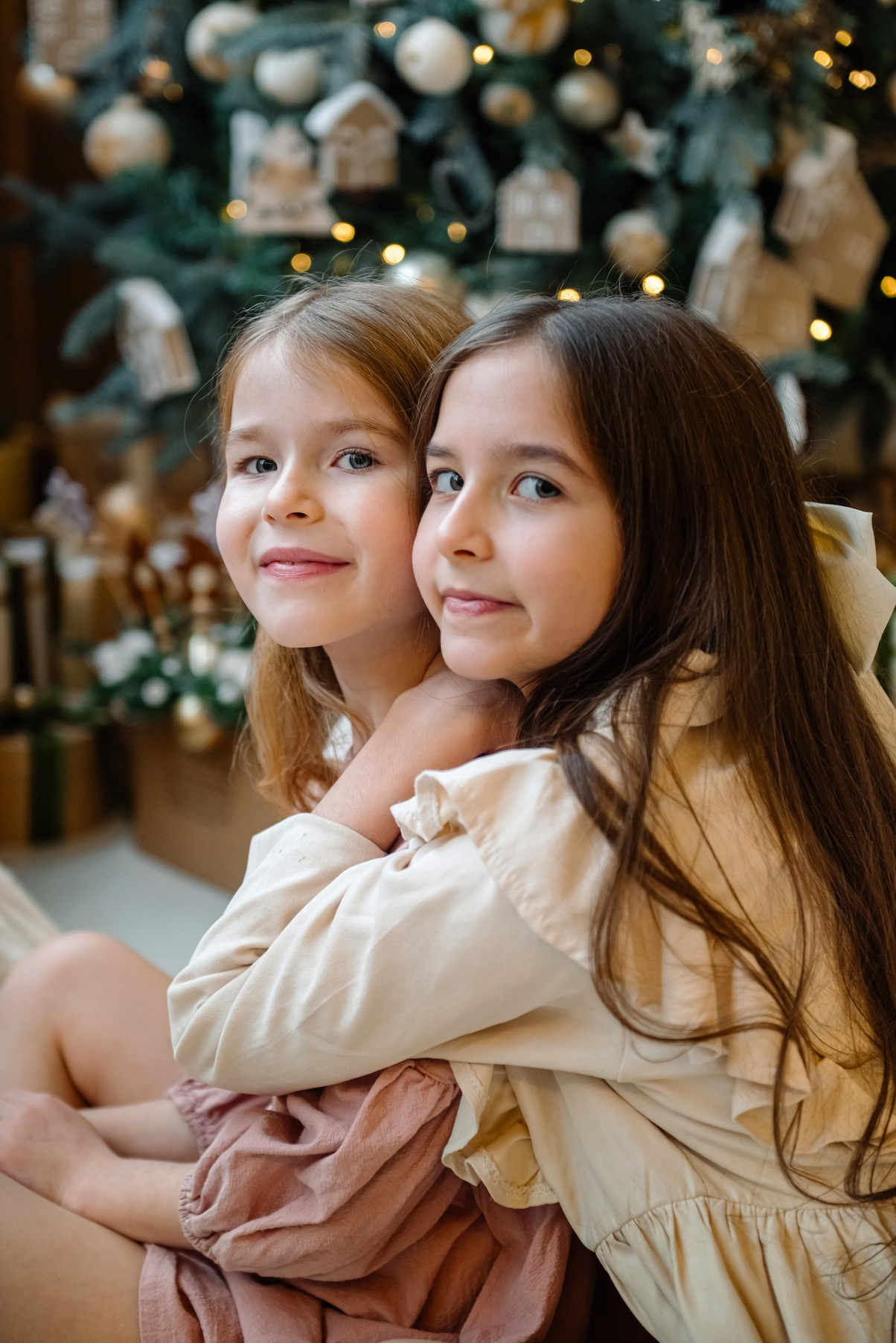 Семейная. Евгения с дочками. Свадебный и сеейный фотограф в Санкт-Петербурге Елена Худякова