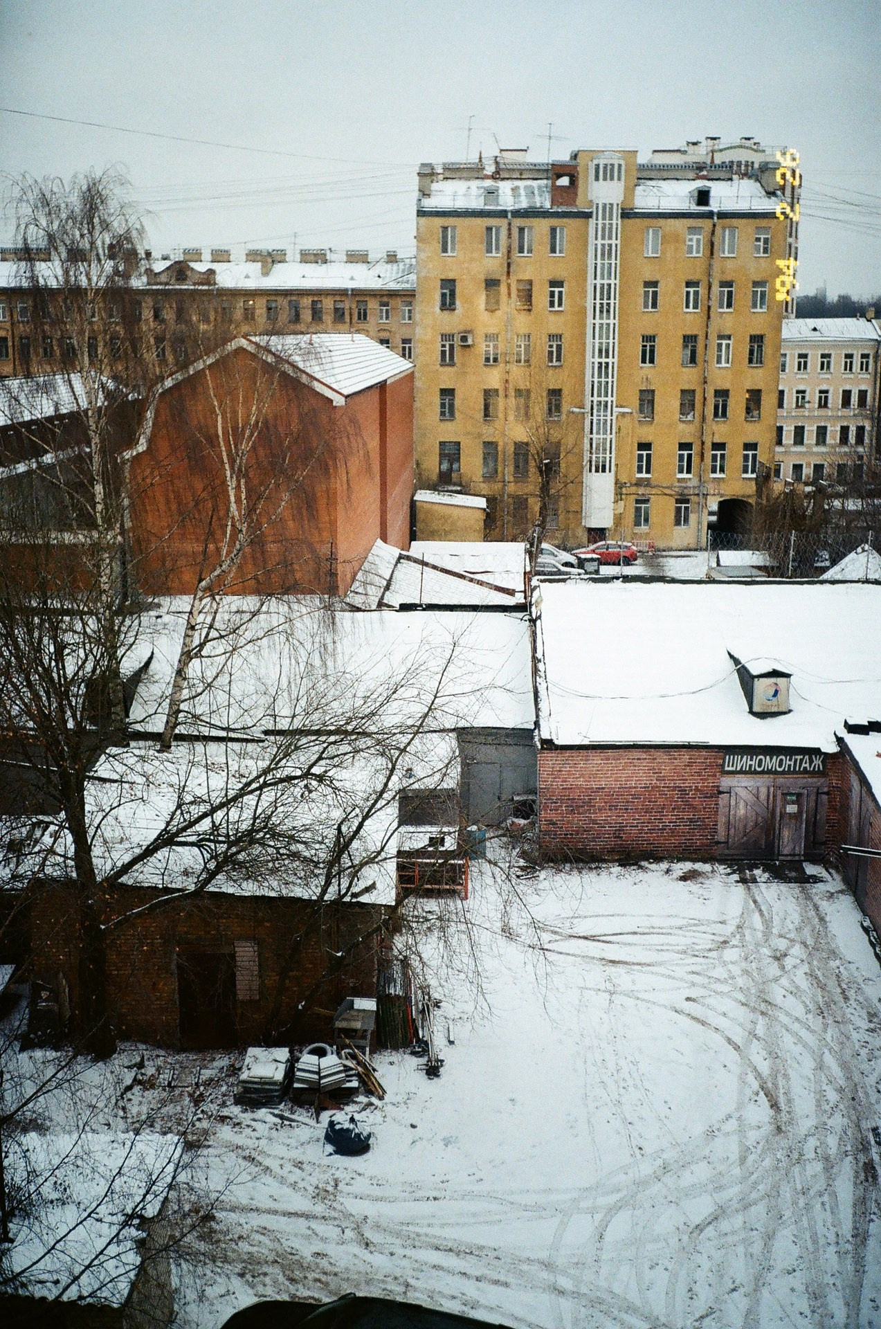 Мозаичный дворик. Михаил Барановский