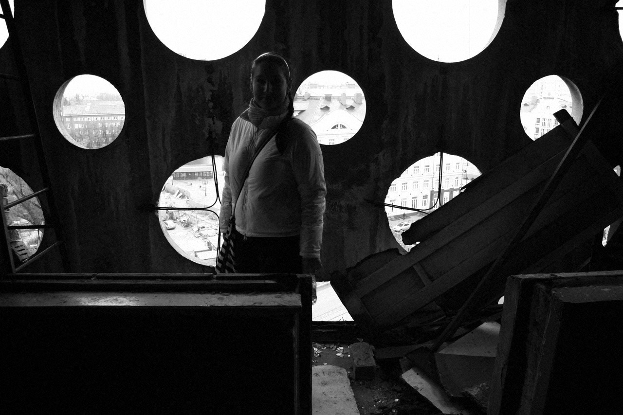 21/10/2009 Vika on the Roof. Михаил Барановский