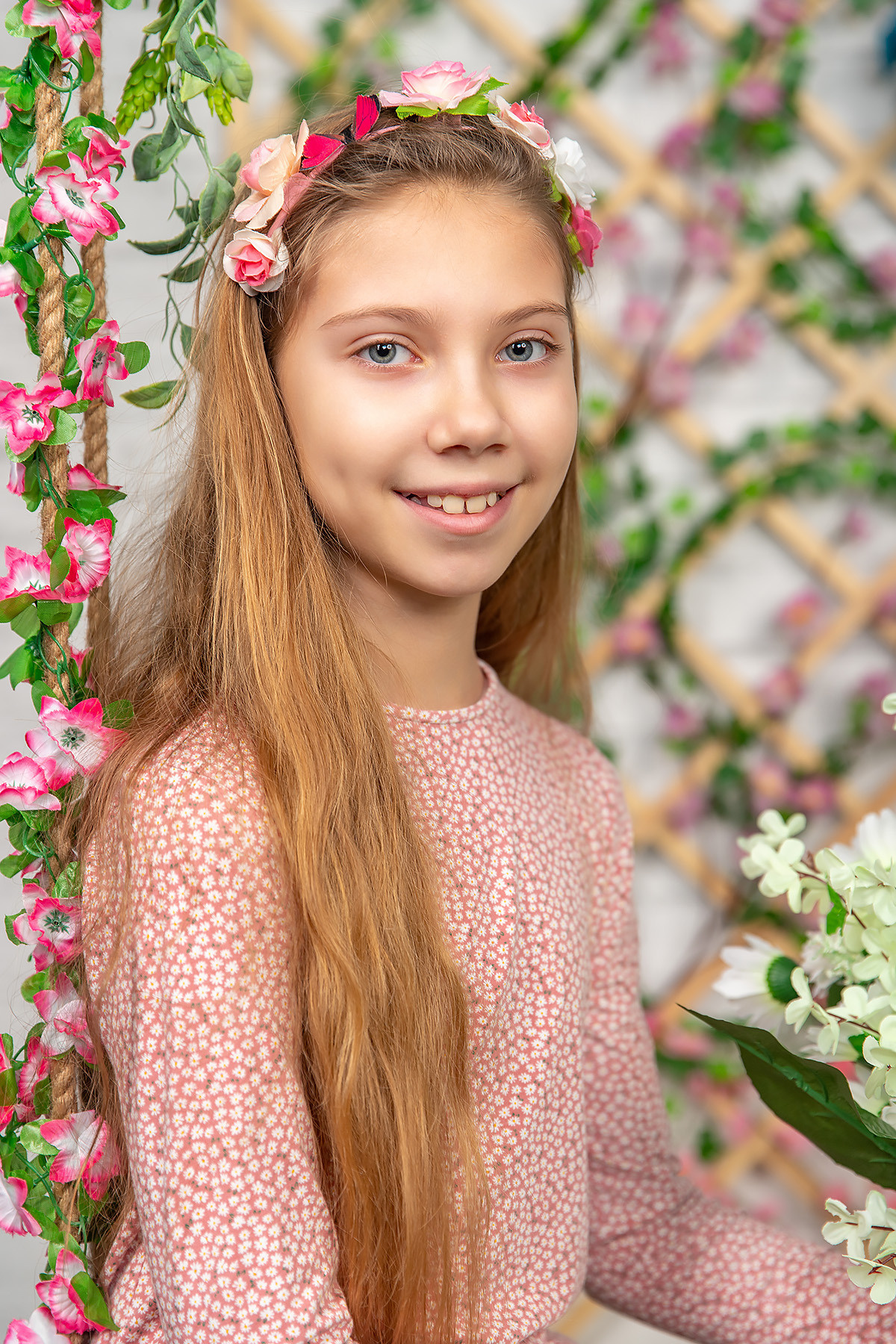 Весенняя фотосессия в фотостудии 4D Ростова-на-Дону. Студия 4D Ростов-на-Дону