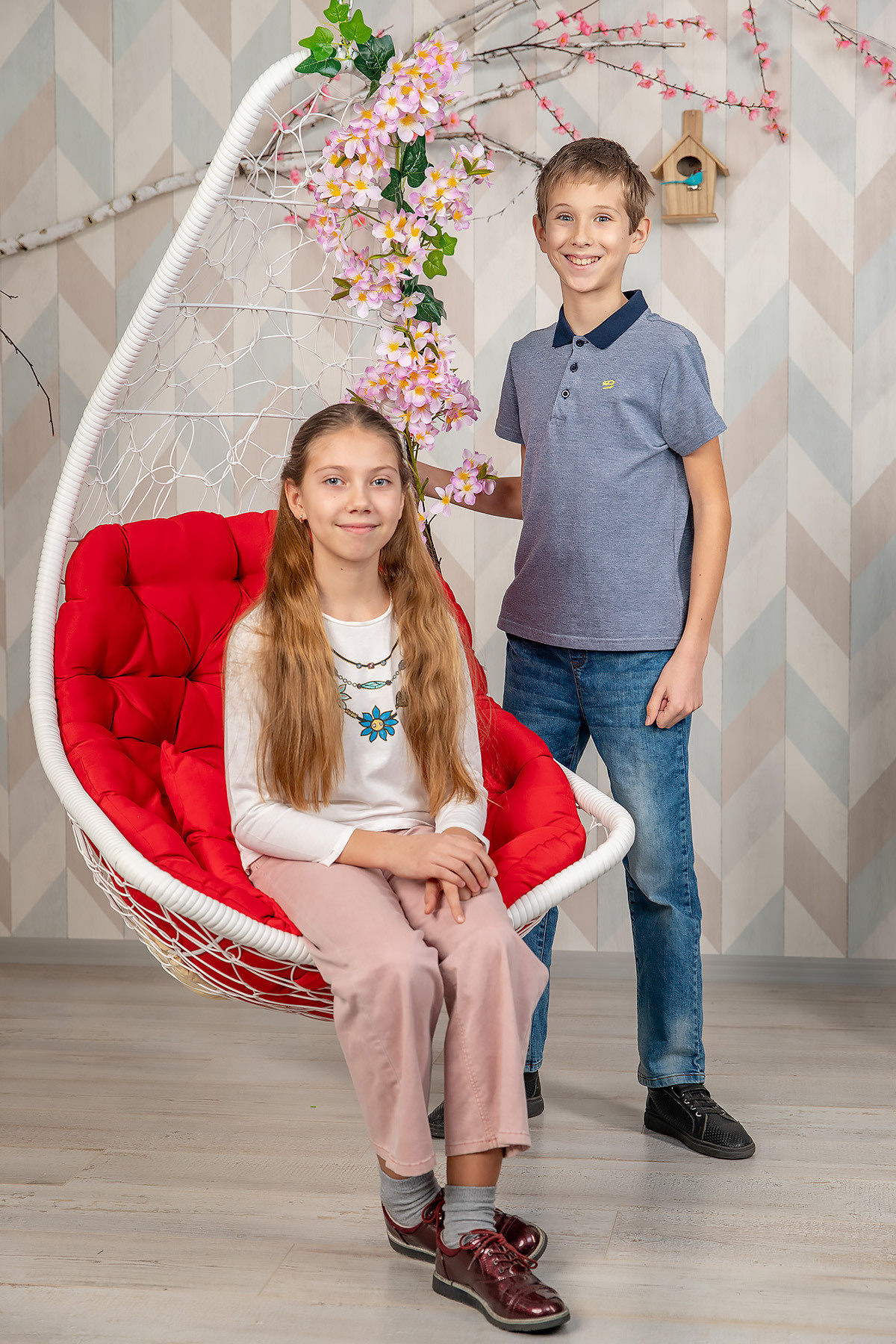 Весенняя фотосессия в фотостудии 4D Ростова-на-Дону. Студия 4D Ростов-на-Дону