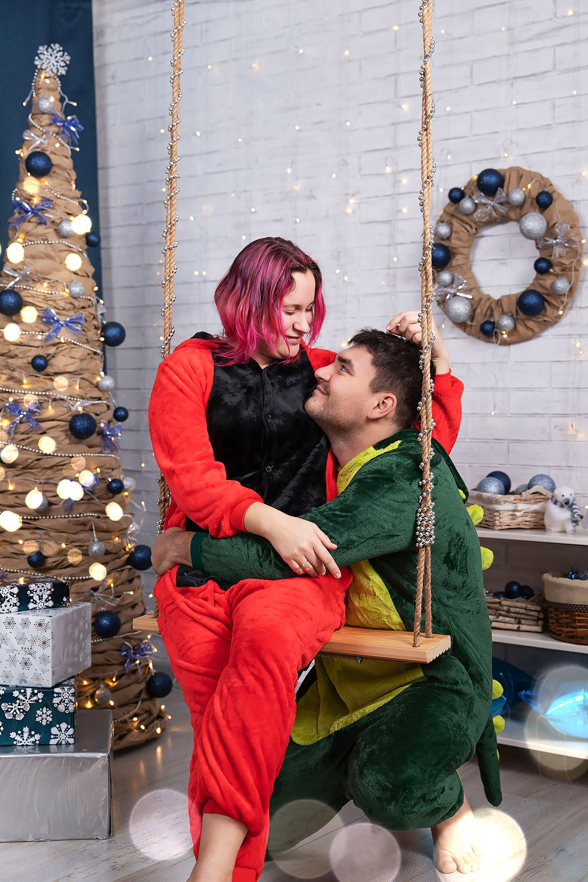 Новогодняя фотосессия в фотостудии 4D Ростова-на-Дону. Студия 4D Ростов-на-Дону