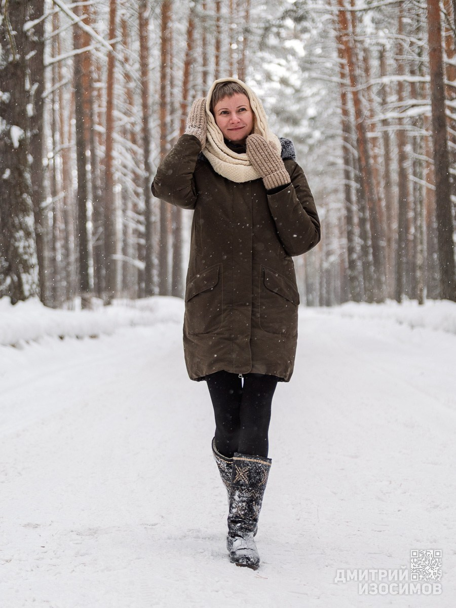 Съёмка в лесу