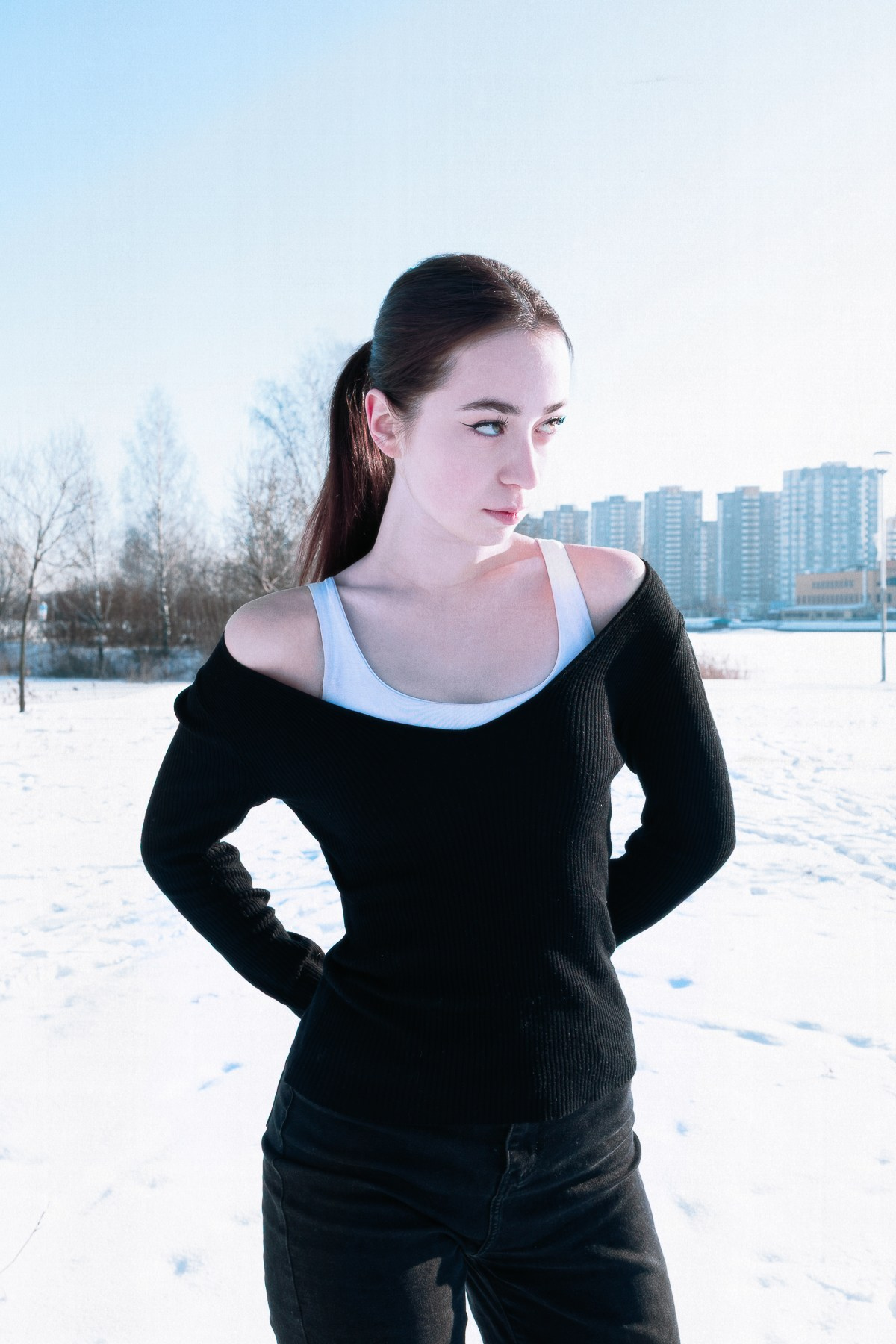 Diana — winter zone. Лёша Афинский | Art & Fashion Фотограф в Екатеринбурге