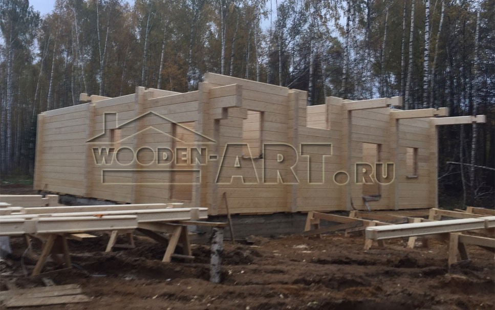 «Ватутинки» 277 кв. м. Проекты деревянных домов