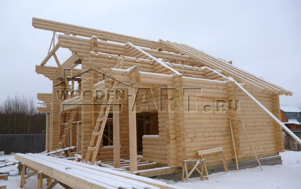 «Парус» 255 кв. м. Проекты деревянных домов