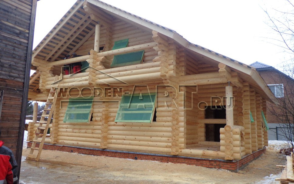 «Нахабино» 192 кв. м. Проекты деревянных домов