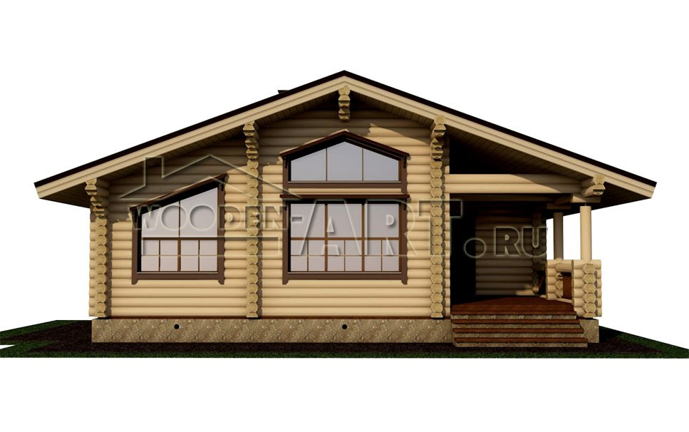 «Велегож парк» 138 кв. м. Проекты деревянных домов