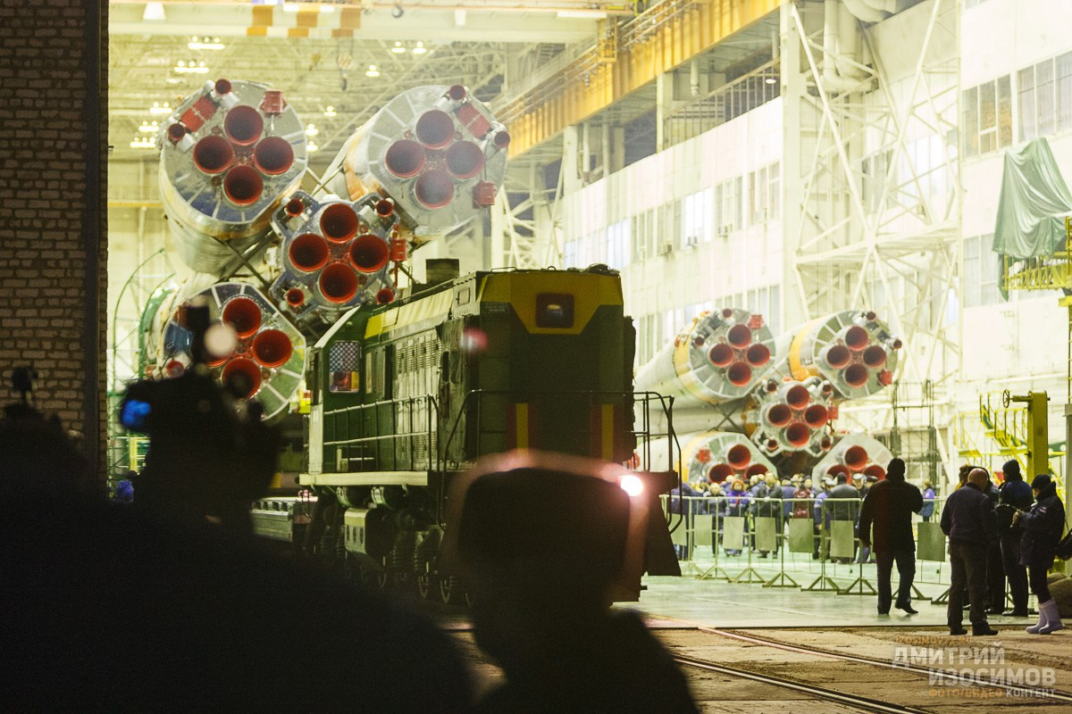 Байконур. Запуск «Союз ТМА-16М» на МКС