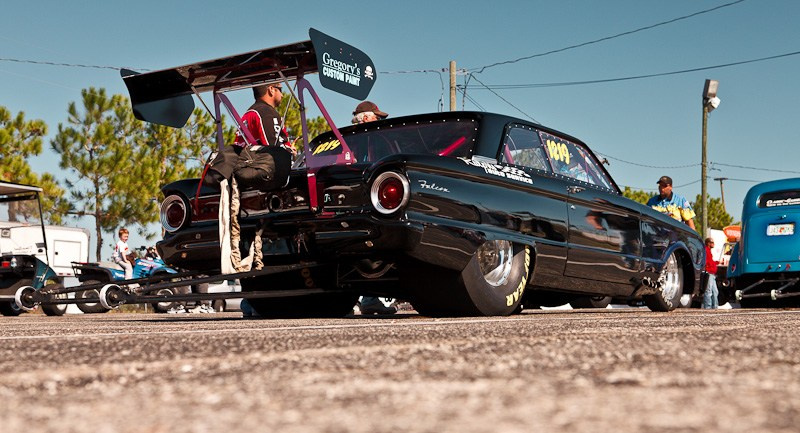 DrugRacing на автомобилях выпущенных до 1975 г. США, Флорида, 2010. Фотограф Василий Буланов