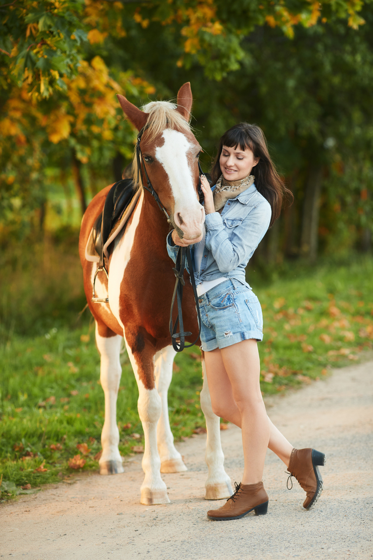 Настя лошади. Профессиональный фотограф Анастасия Кохно