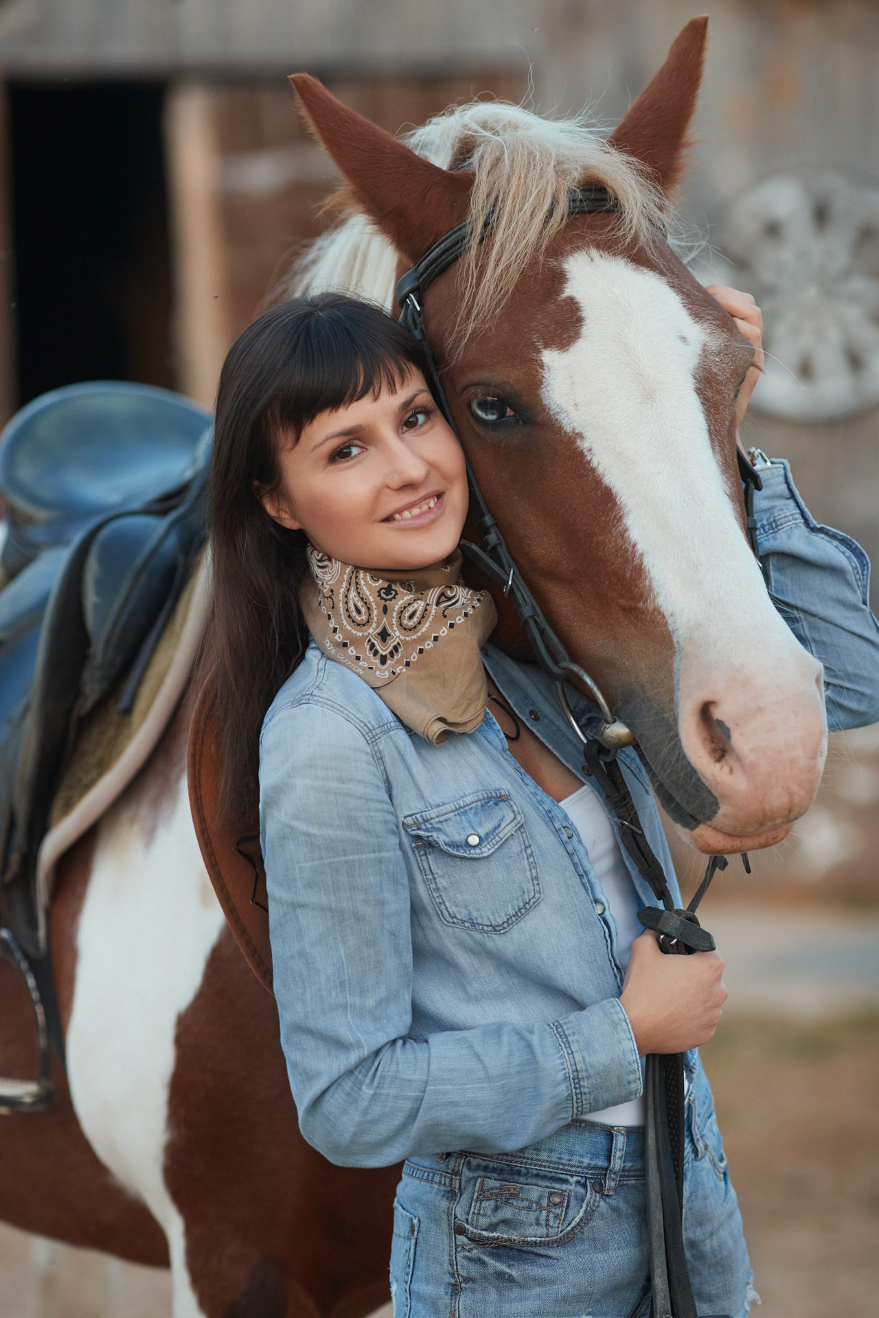 Настя лошади. Профессиональный фотограф Анастасия Кохно