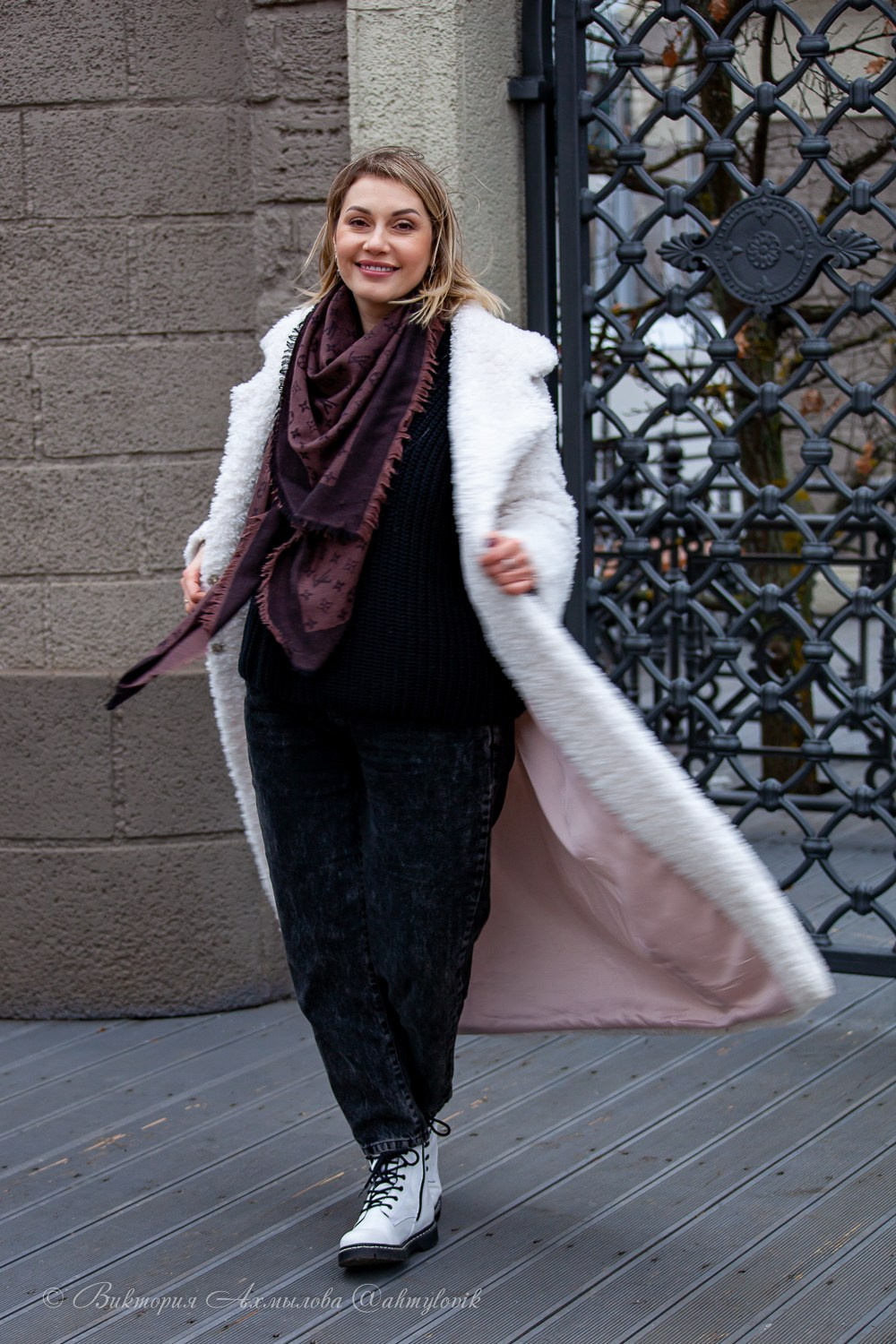 Прогулка с Хаски (Настя). Виктория Ахмылова. Фотограф в Москве