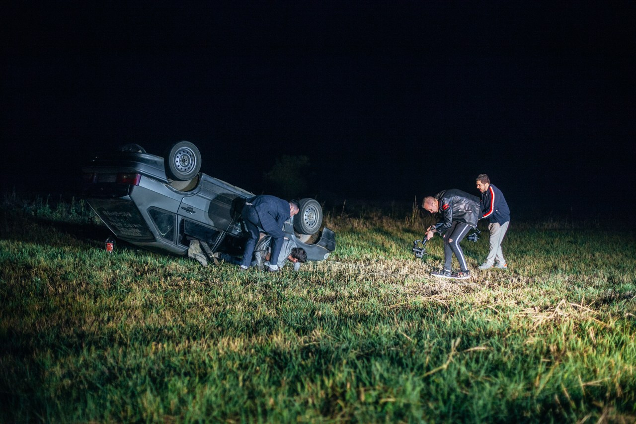 Бэкстейдж съемка рекламы. Фотограф Денис Денисов