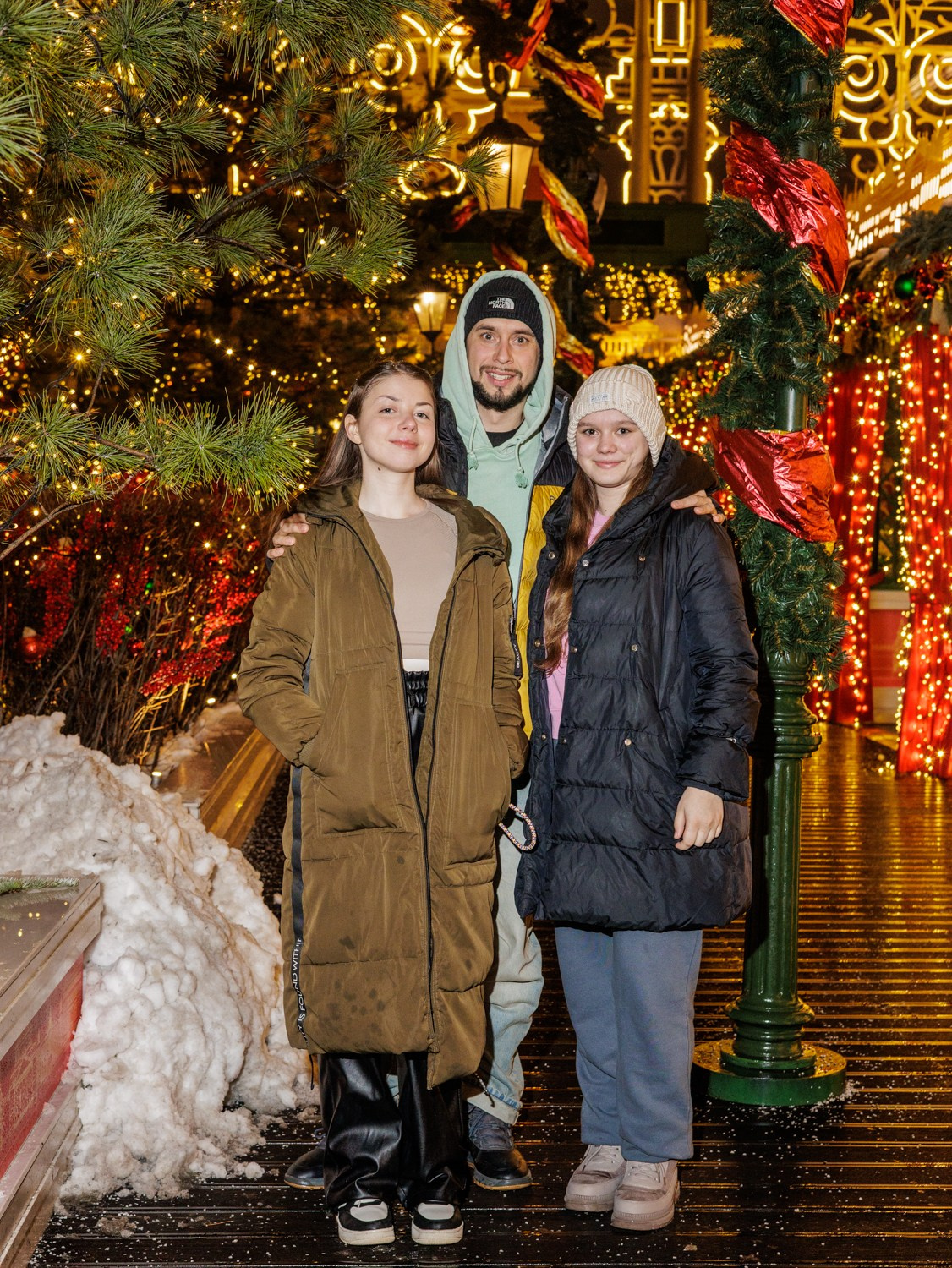 Новогодняя прогулка. Фотограф Алексей Зозин в Москве