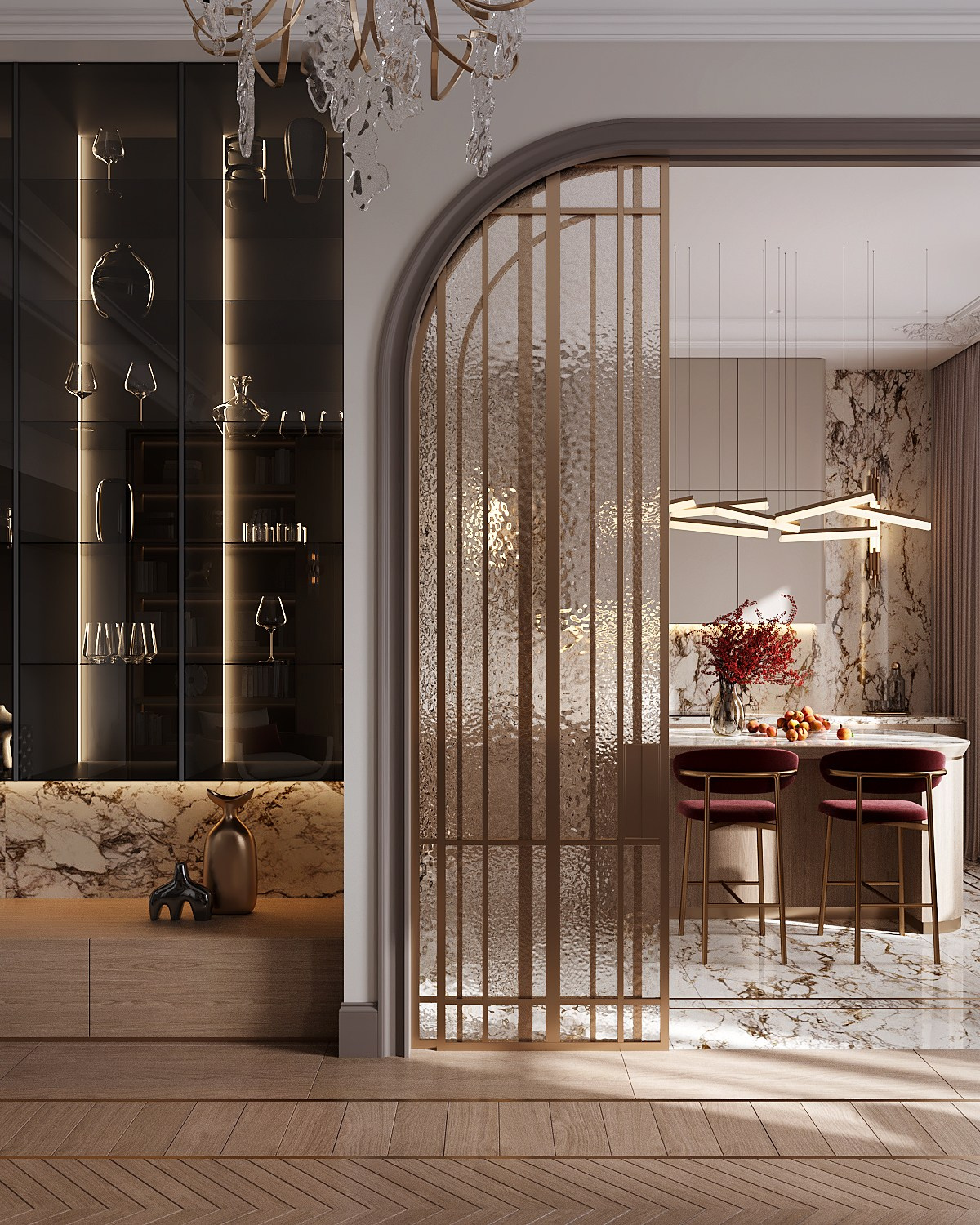 Остоженка. Дизайн интерьера в Москве