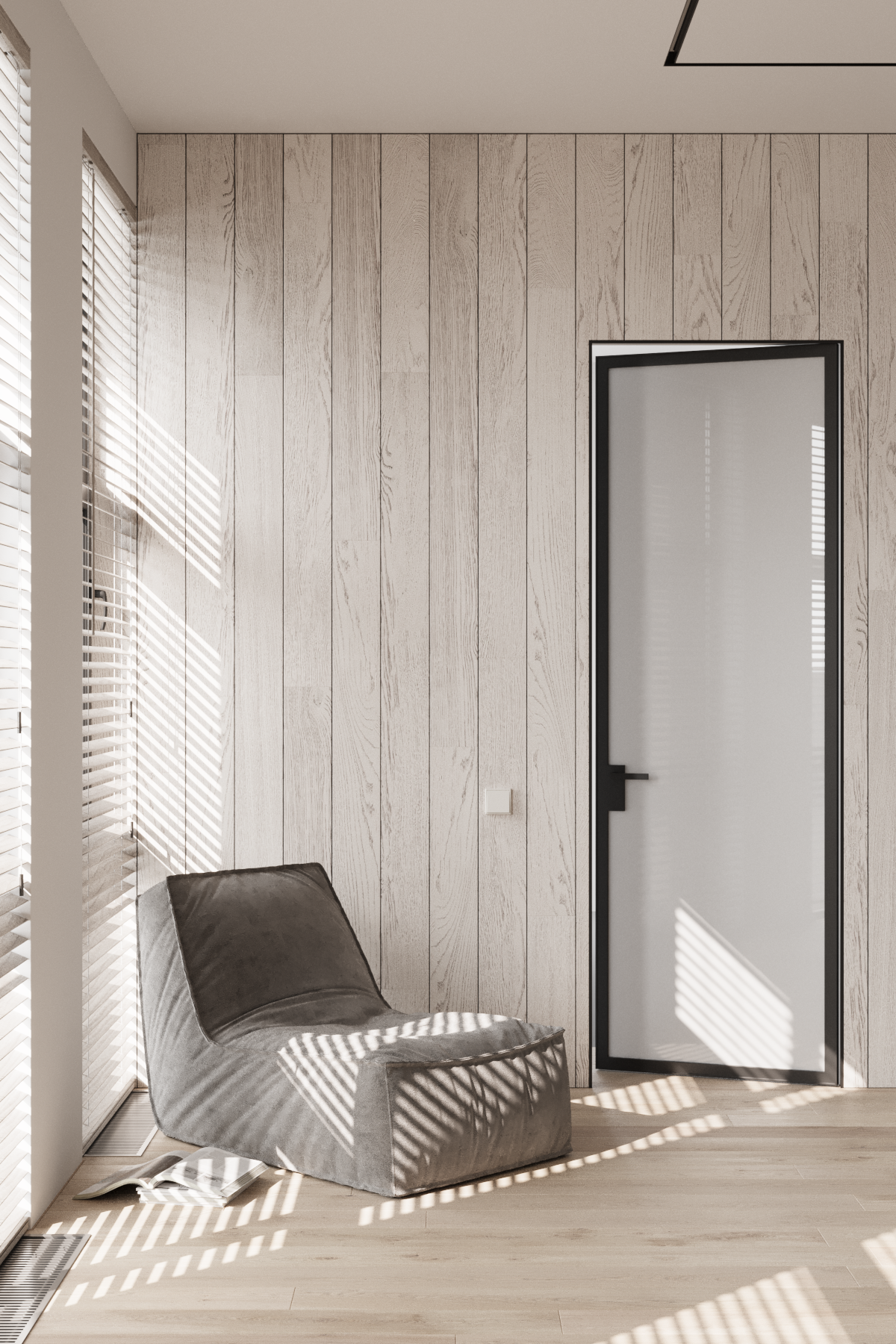 Minimalist apartment. 3d визуализатор интерьеров