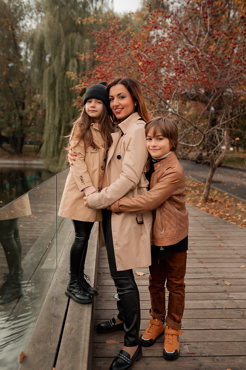 ТЕПЛАЯ ОСЕНЬ. Семейный фотограф в Москве выпускные альбомы Клюковская Надежда