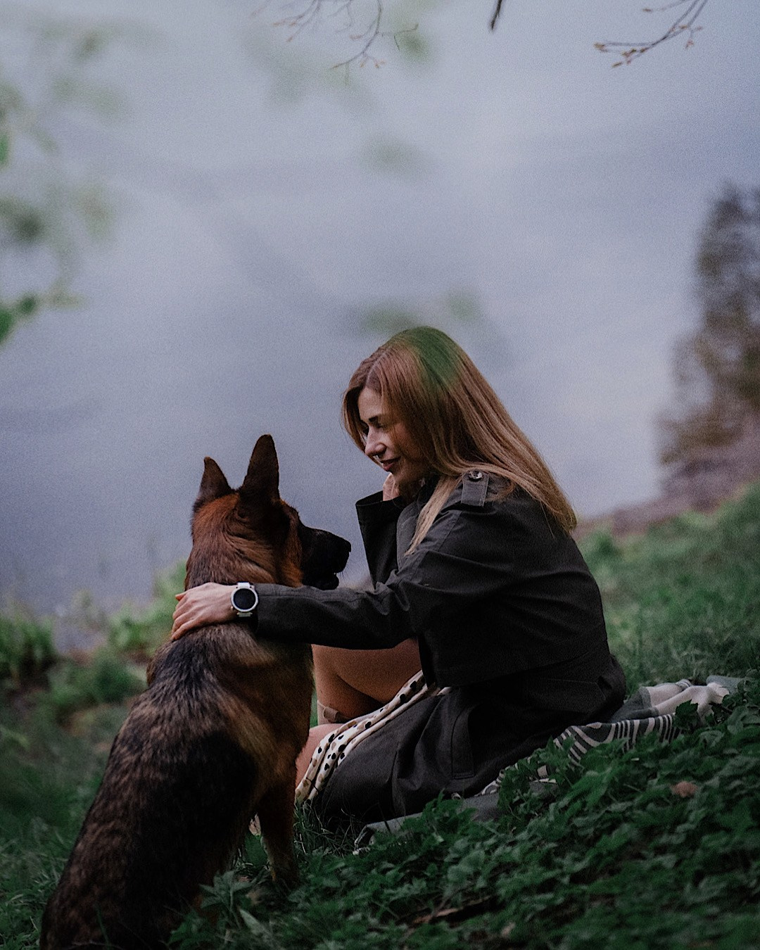 Евгения и Берта. Фотограф анималист в Москве и Санкт-Петербурге Свиридова Анна